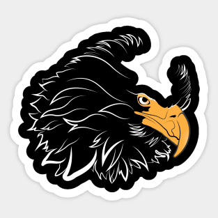 eagle head Sticker